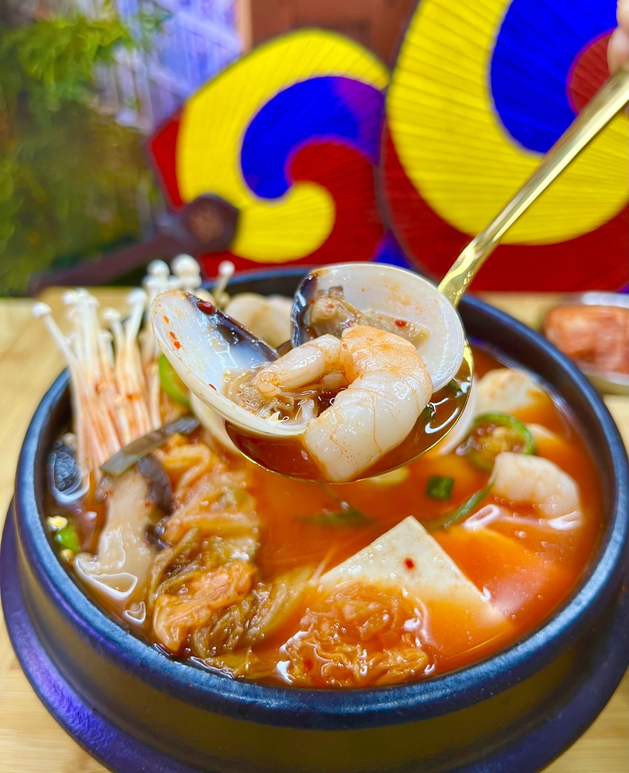 Seafood Kimchi Jjigae (김치찌개)